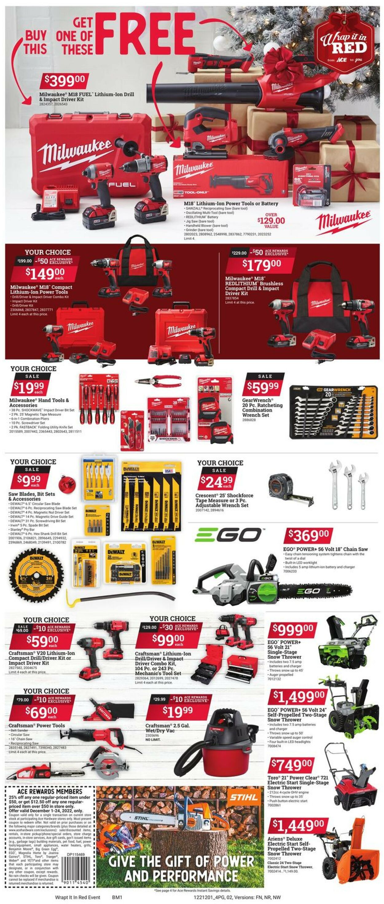 Catalogue Ace Hardware from 12/01/2022