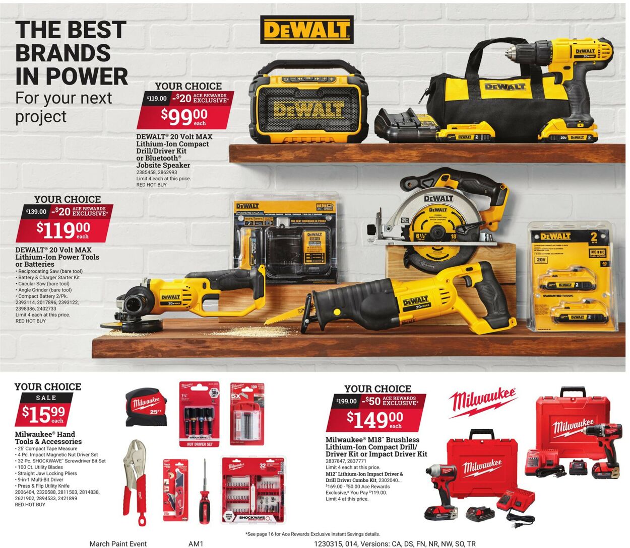 Catalogue Ace Hardware from 03/15/2023