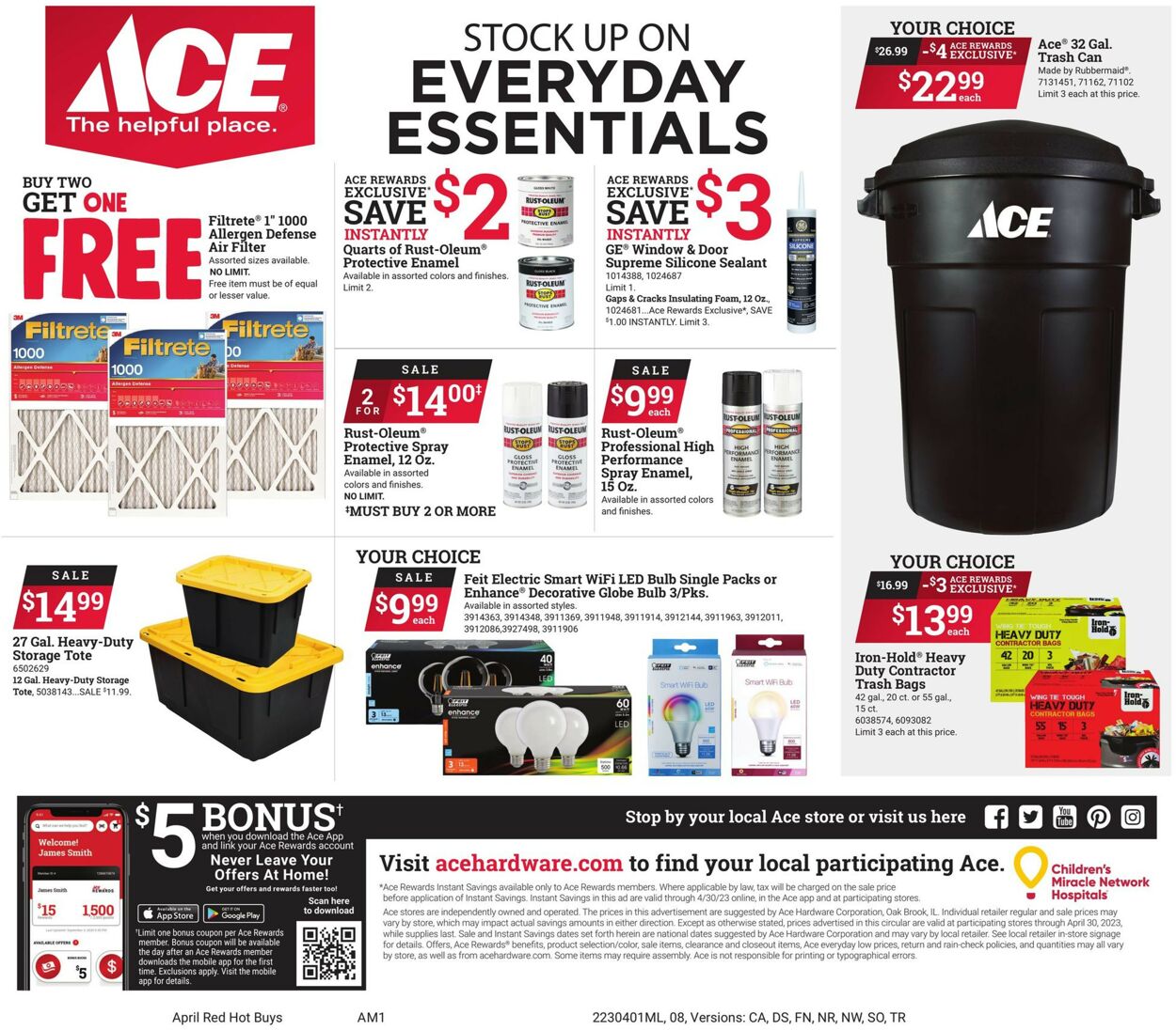 Catalogue Ace Hardware from 04/01/2023