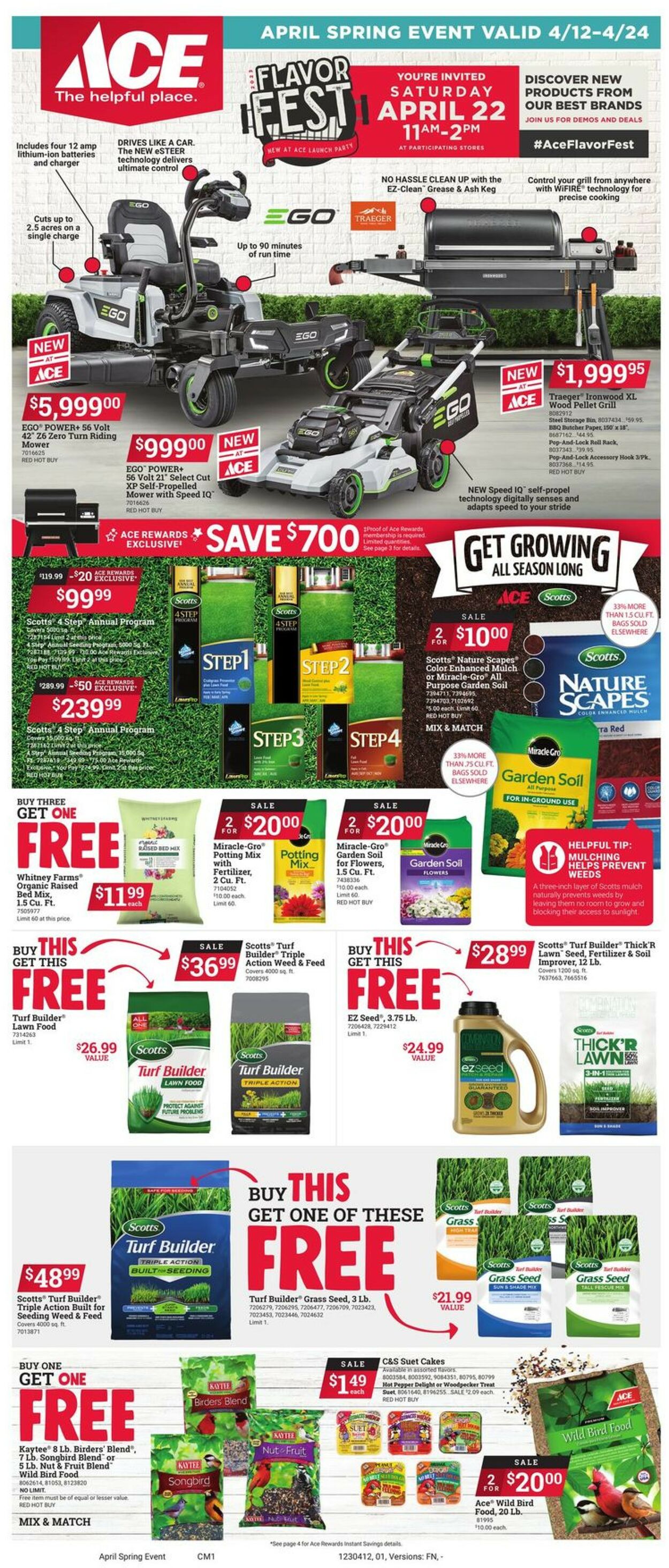 Catalogue Ace Hardware from 04/12/2023