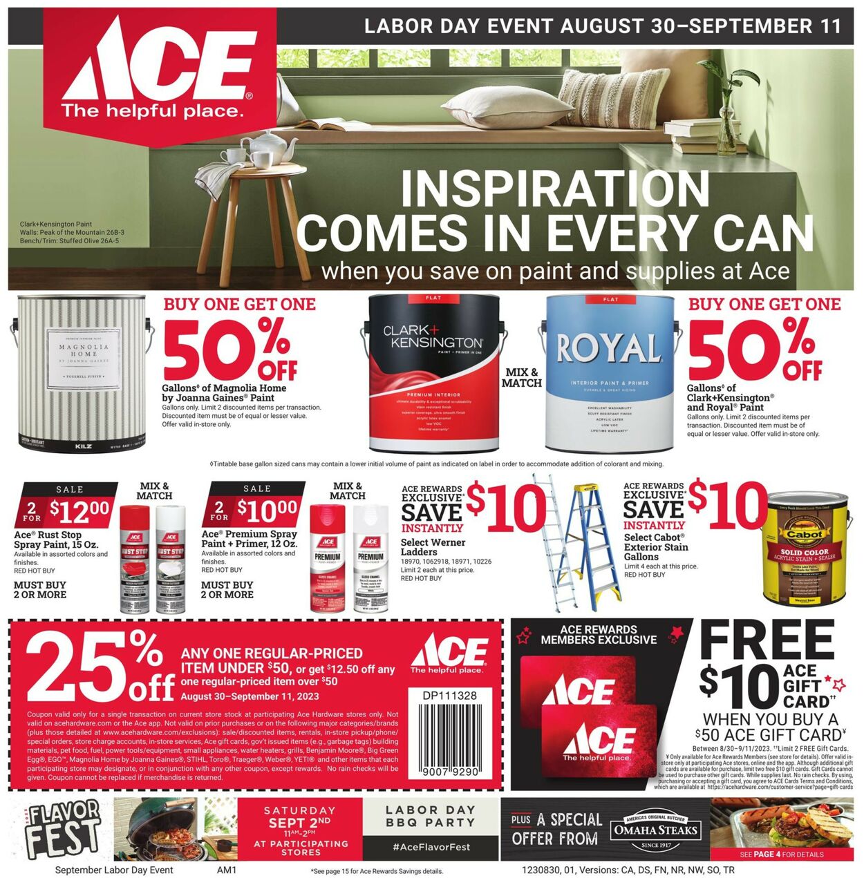 Catalogue Ace Hardware from 08/30/2023