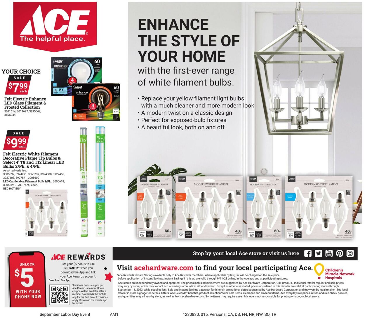 Catalogue Ace Hardware from 08/30/2023