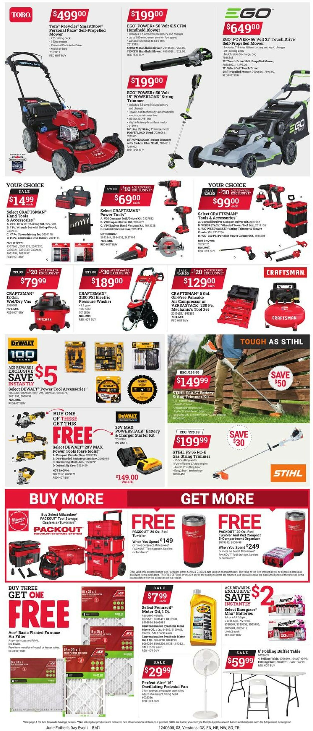Catalogue Ace Hardware from 06/05/2024