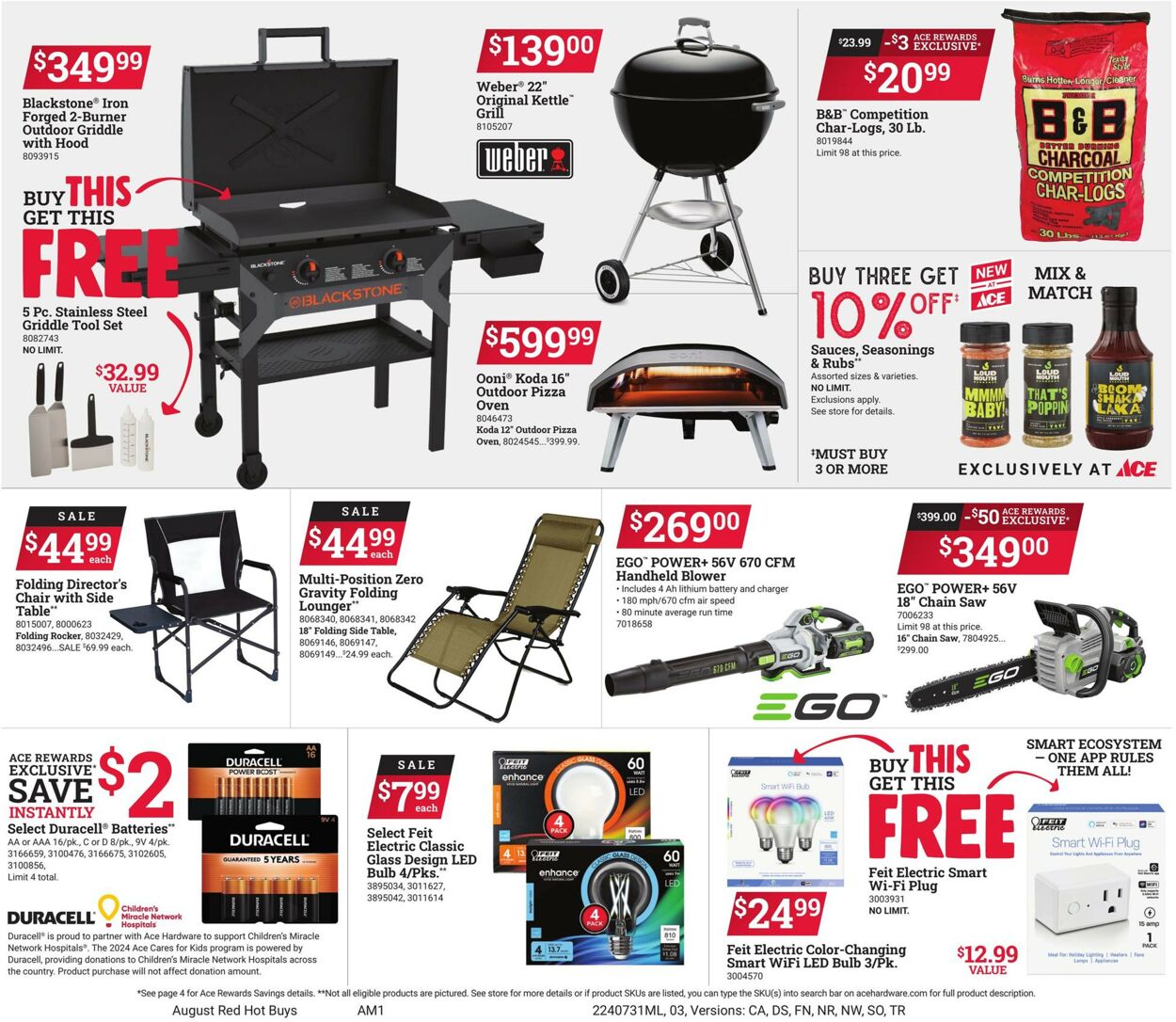 Catalogue Ace Hardware from 07/31/2024