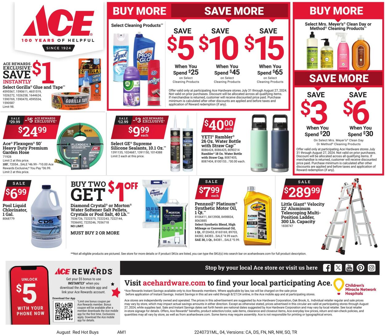 Catalogue Ace Hardware from 07/31/2024