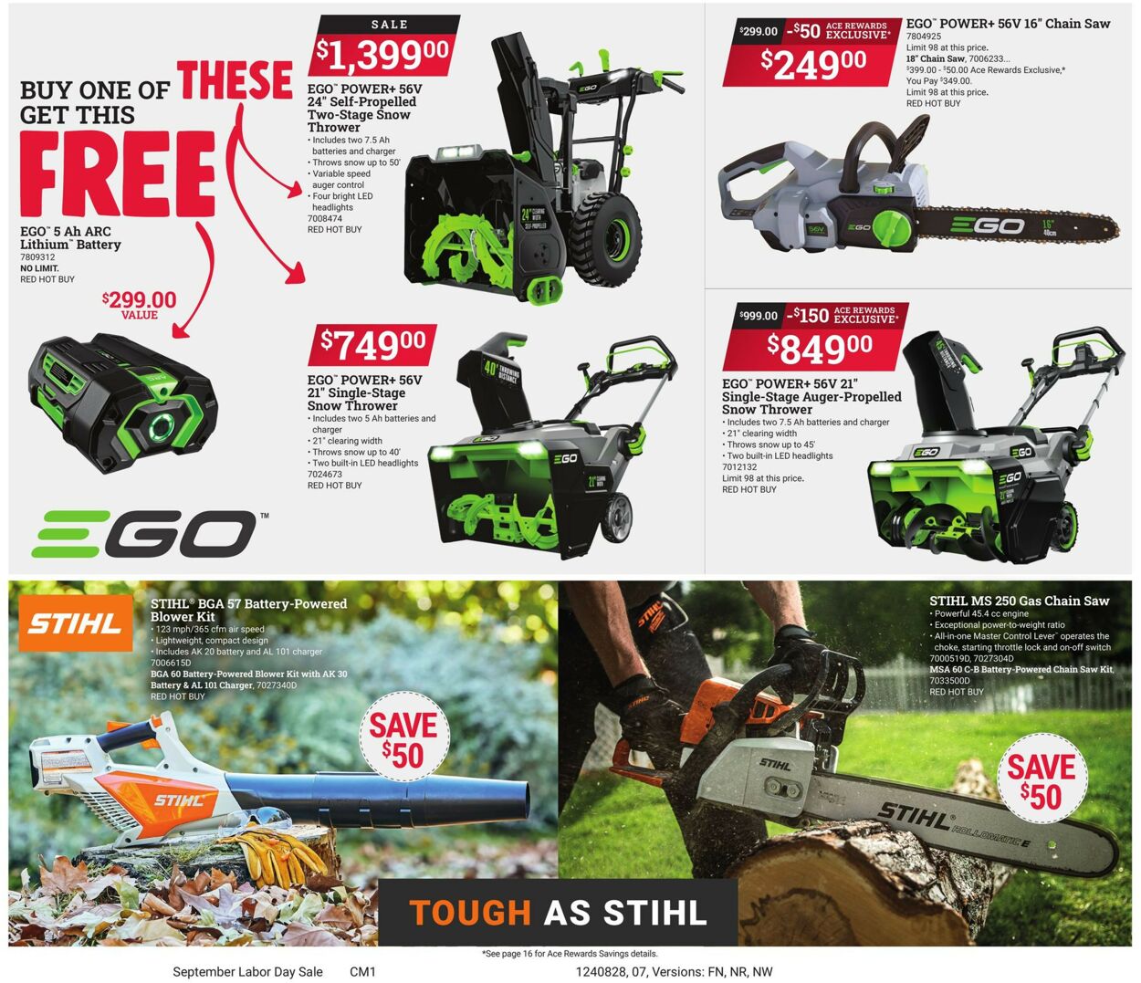 Catalogue Ace Hardware from 08/28/2024