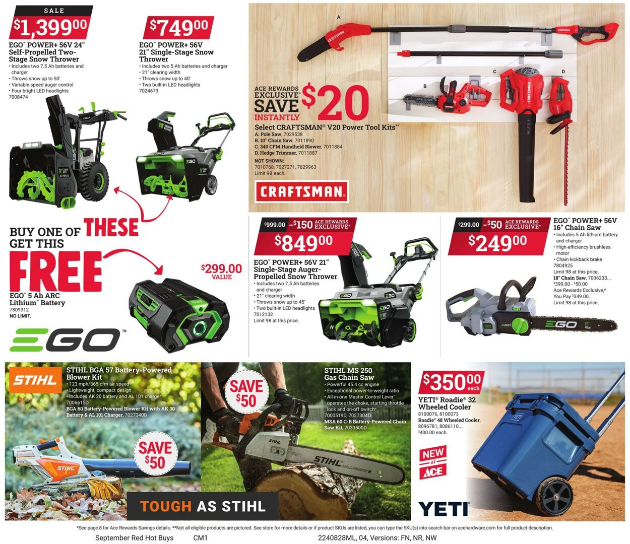 Catalogue Ace Hardware from 08/28/2024