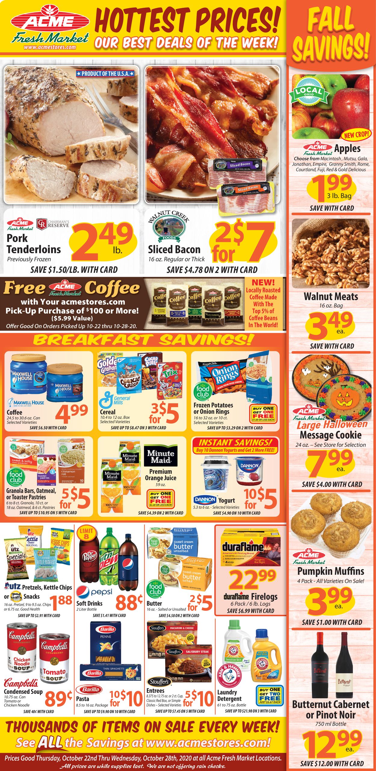 Acme Fresh Market Current weekly ad 10/22 - 10/28/2020 - frequent-ads.com