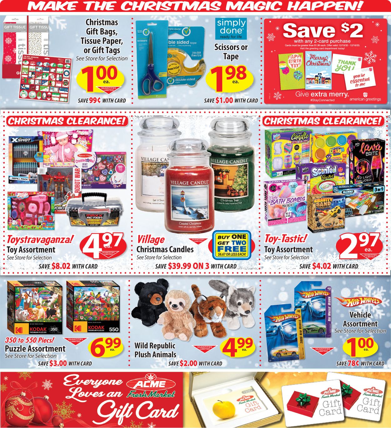 Catalogue Acme Fresh Market Christmas Ad 2020 from 12/17/2020