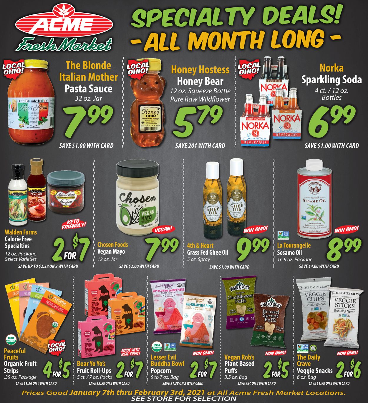 Catalogue Acme Fresh Market from 01/07/2021