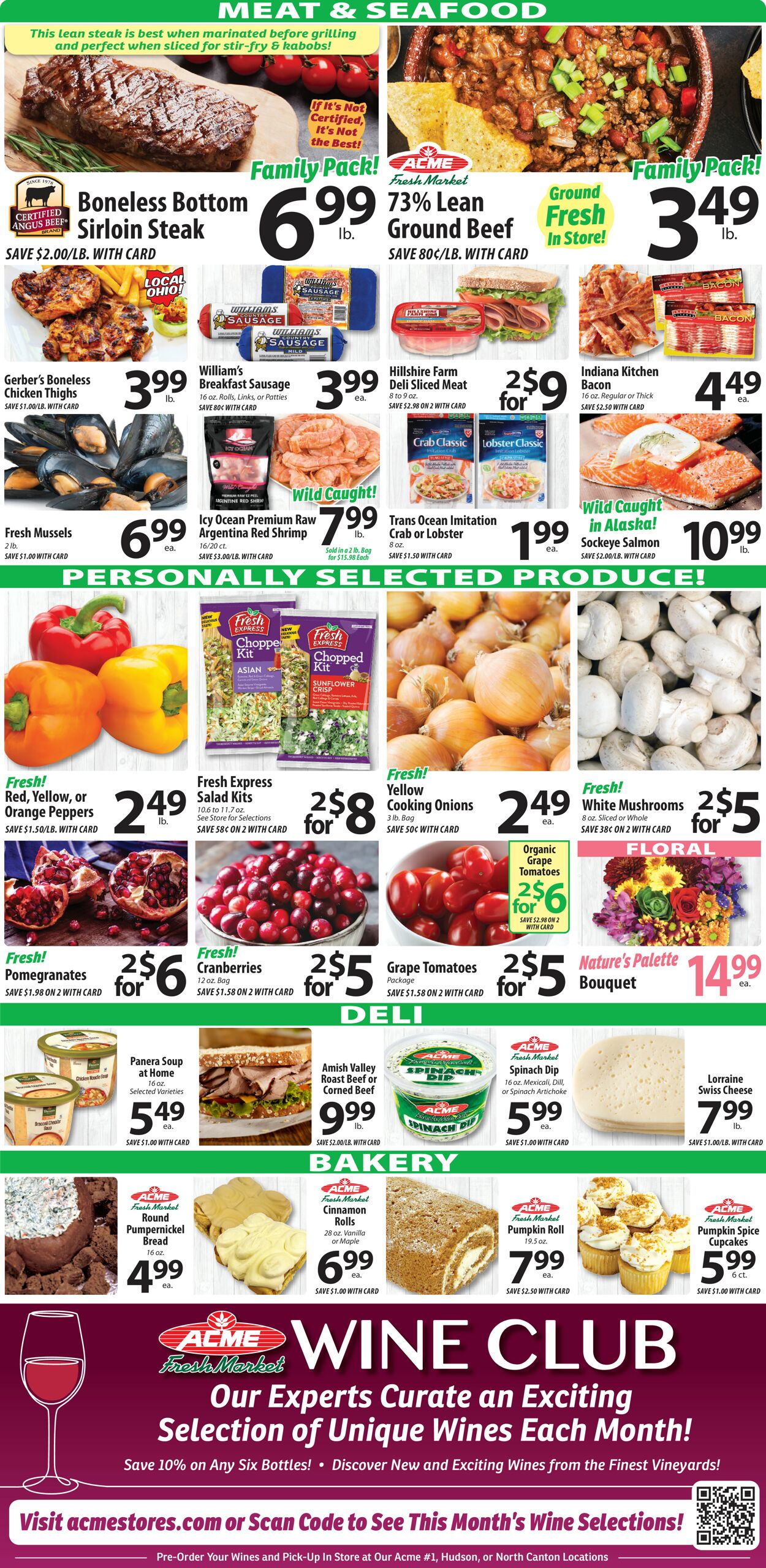 Catalogue Acme Fresh Market from 11/02/2023
