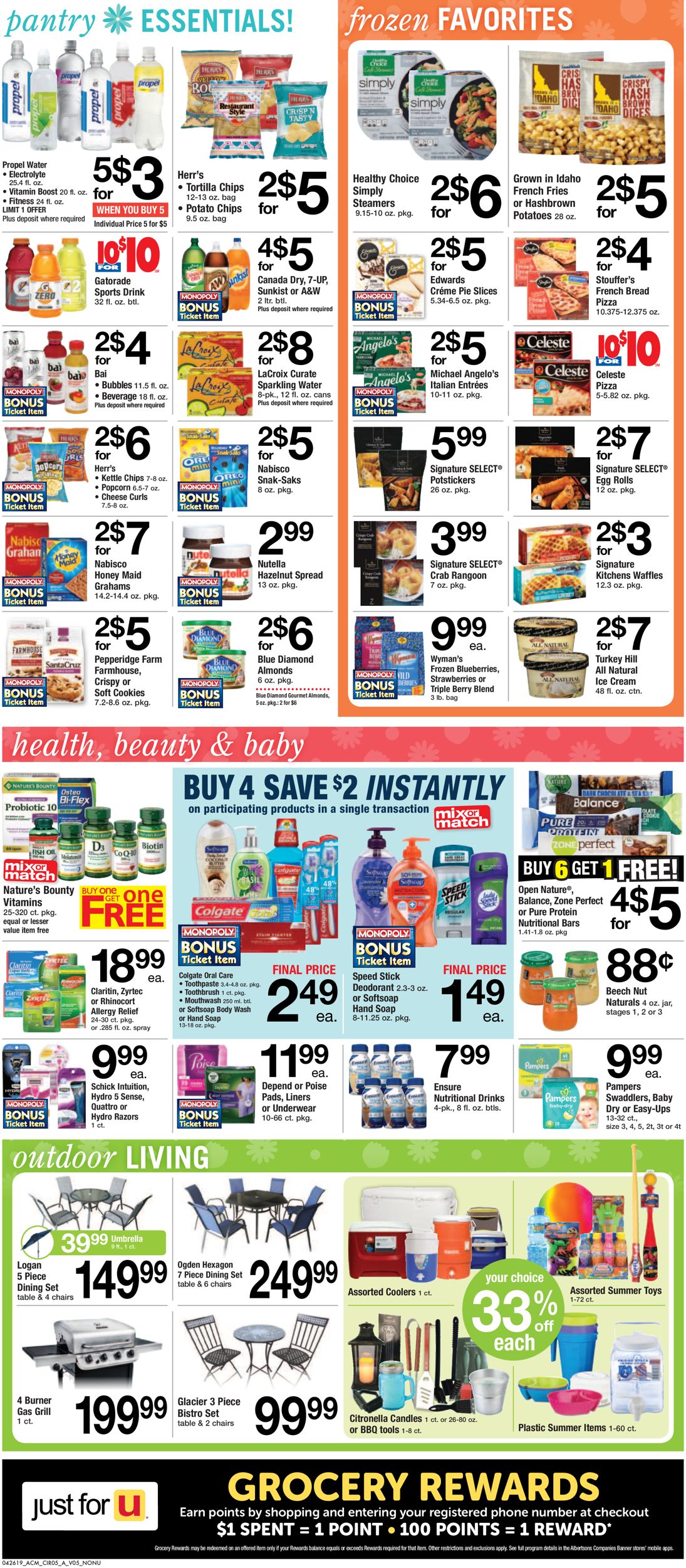 Catalogue Acme from 04/26/2019