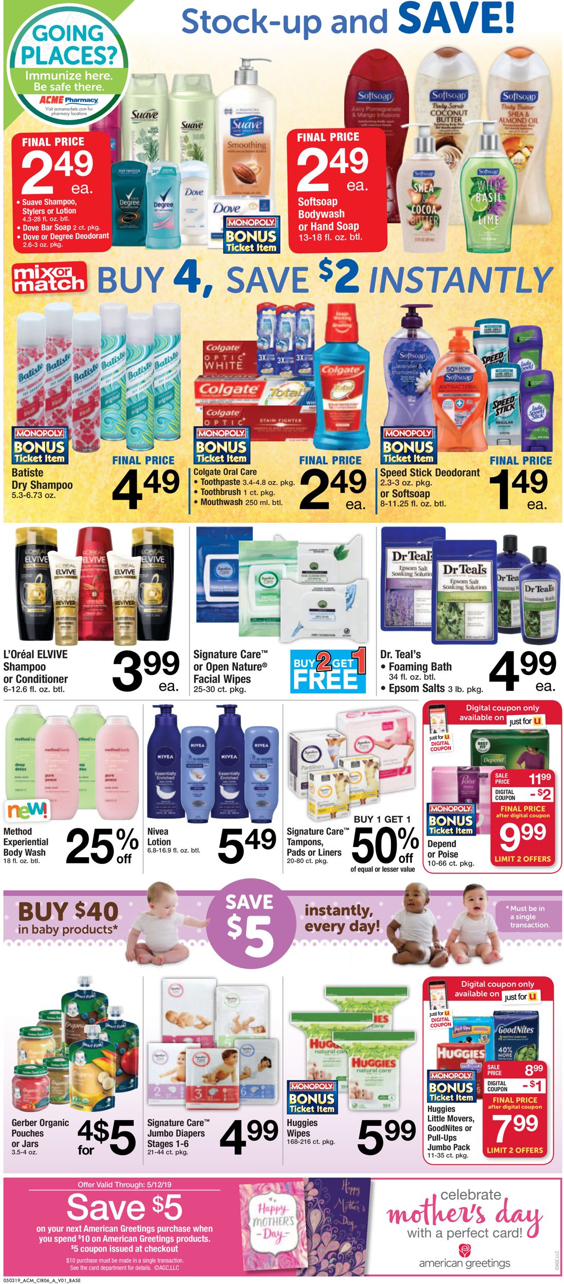 Catalogue Acme from 05/03/2019