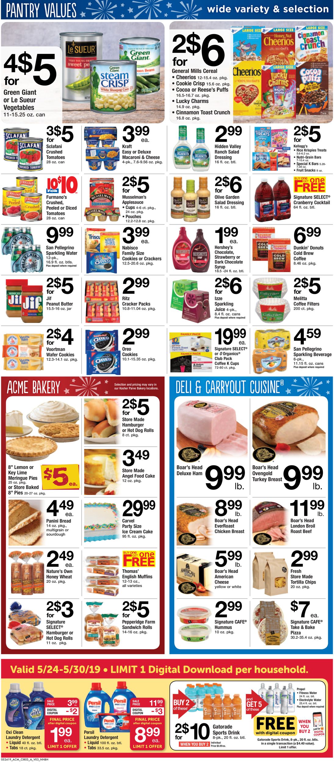 Catalogue Acme from 05/24/2019
