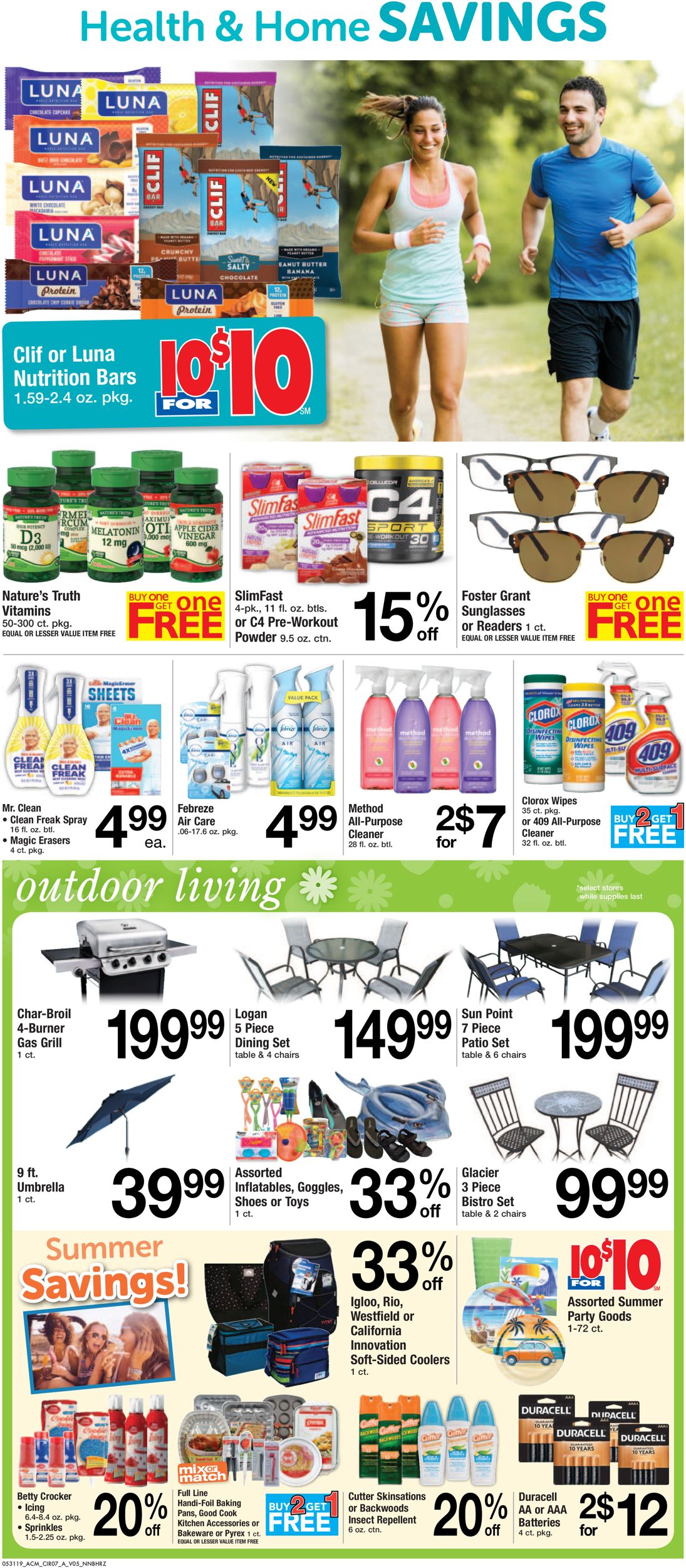 Catalogue Acme from 05/31/2019
