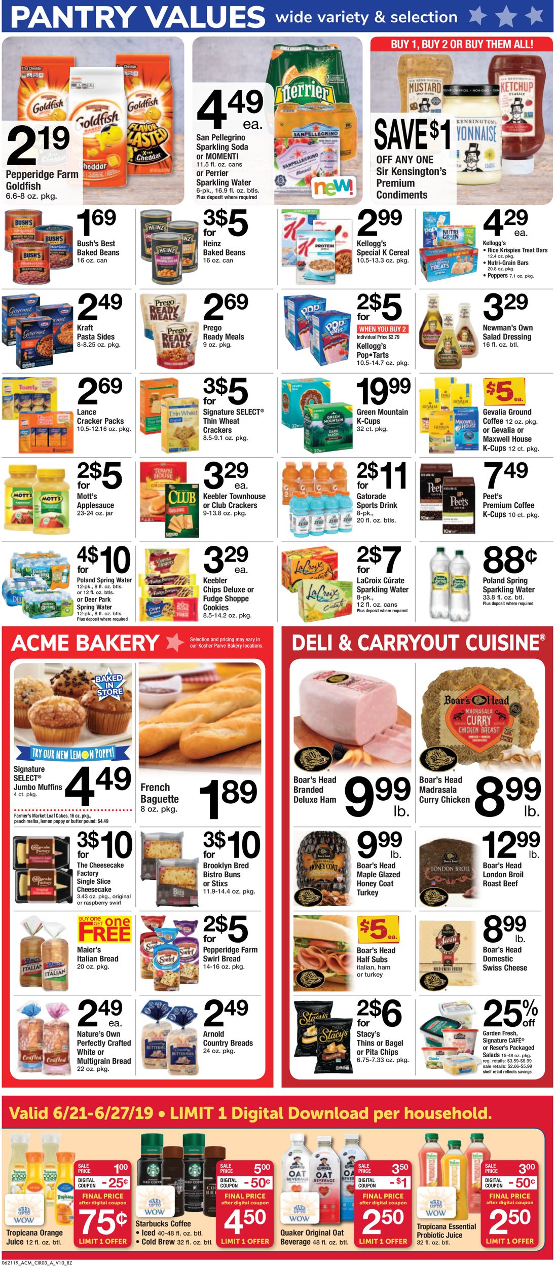 Catalogue Acme from 06/21/2019