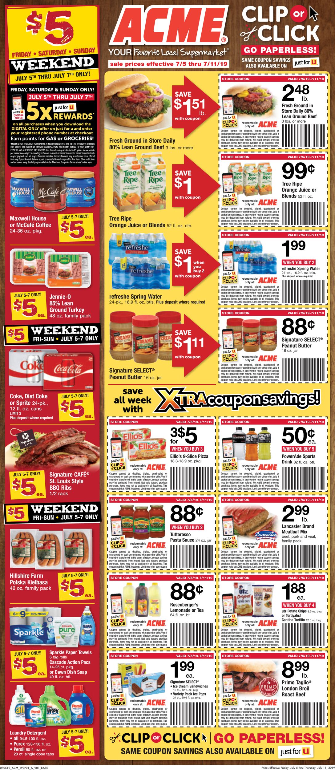 Catalogue Acme from 07/05/2019