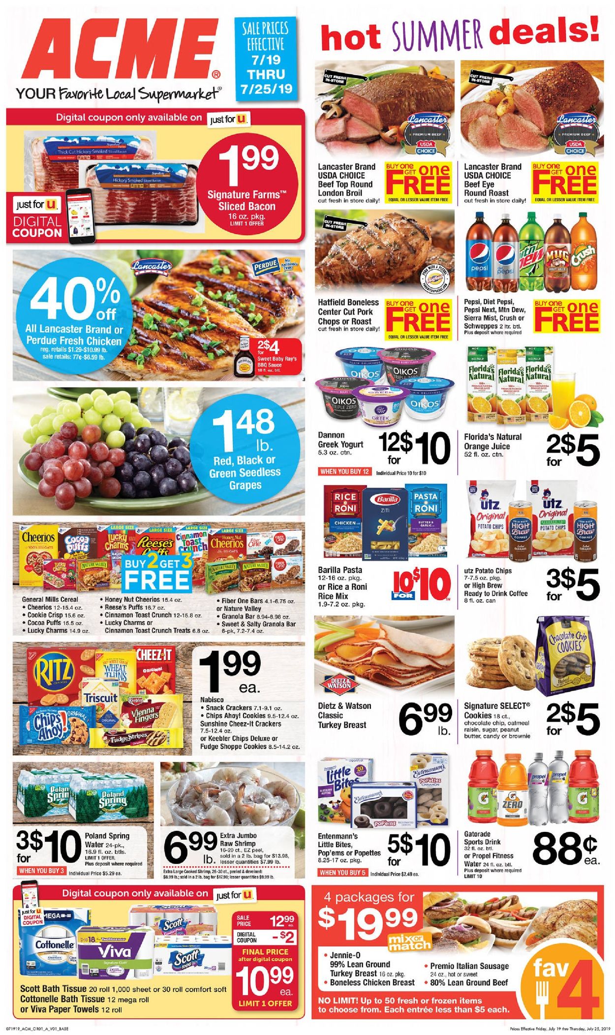 Catalogue Acme from 07/19/2019