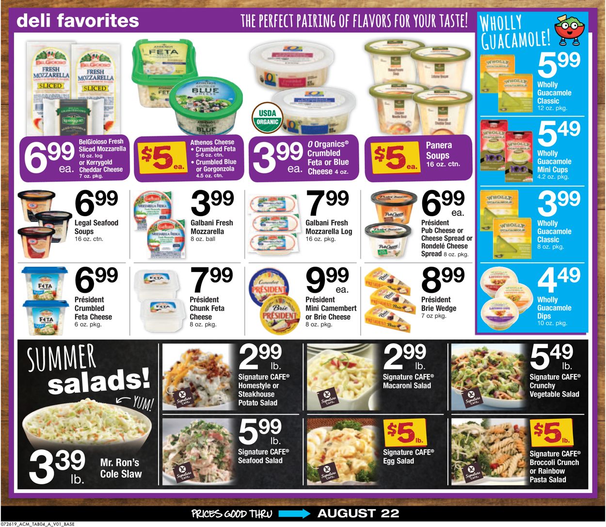 Catalogue Acme from 07/26/2019