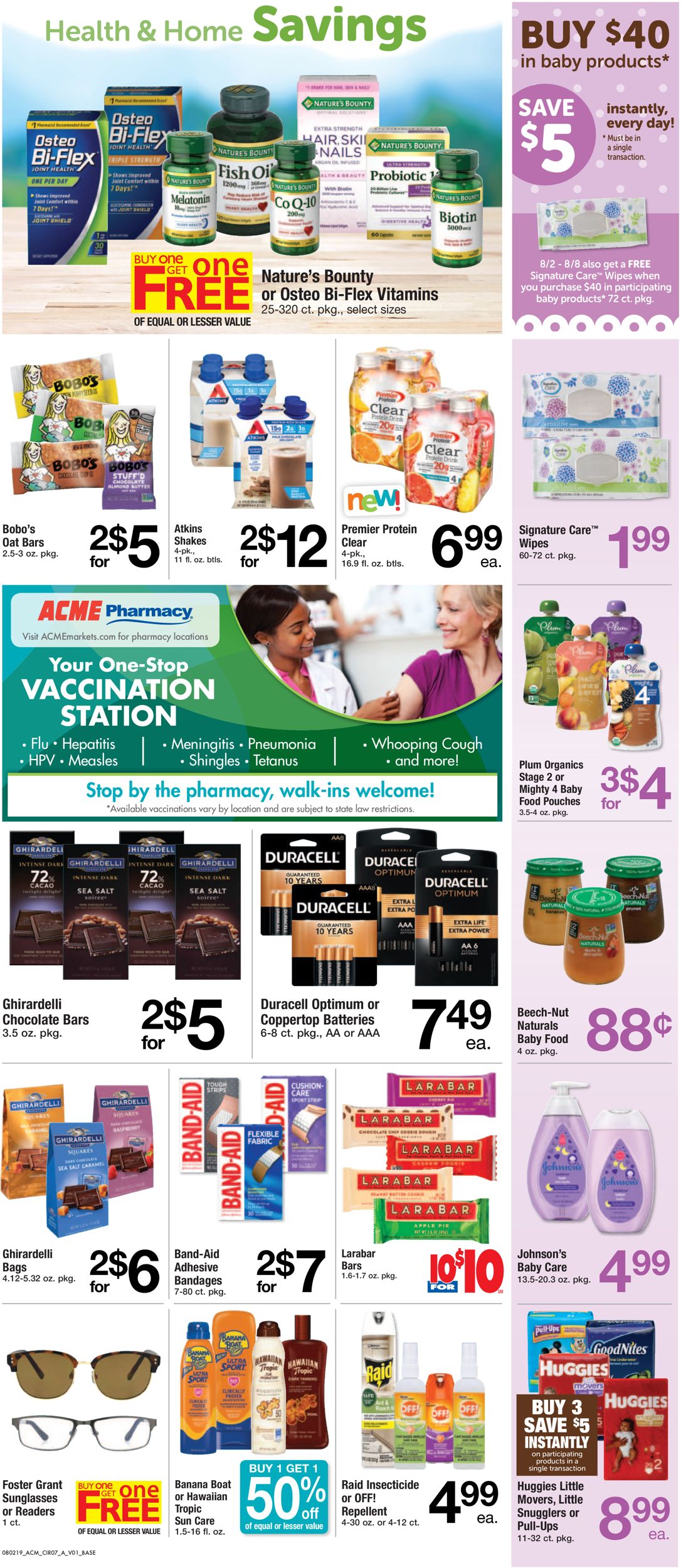 Catalogue Acme from 08/02/2019