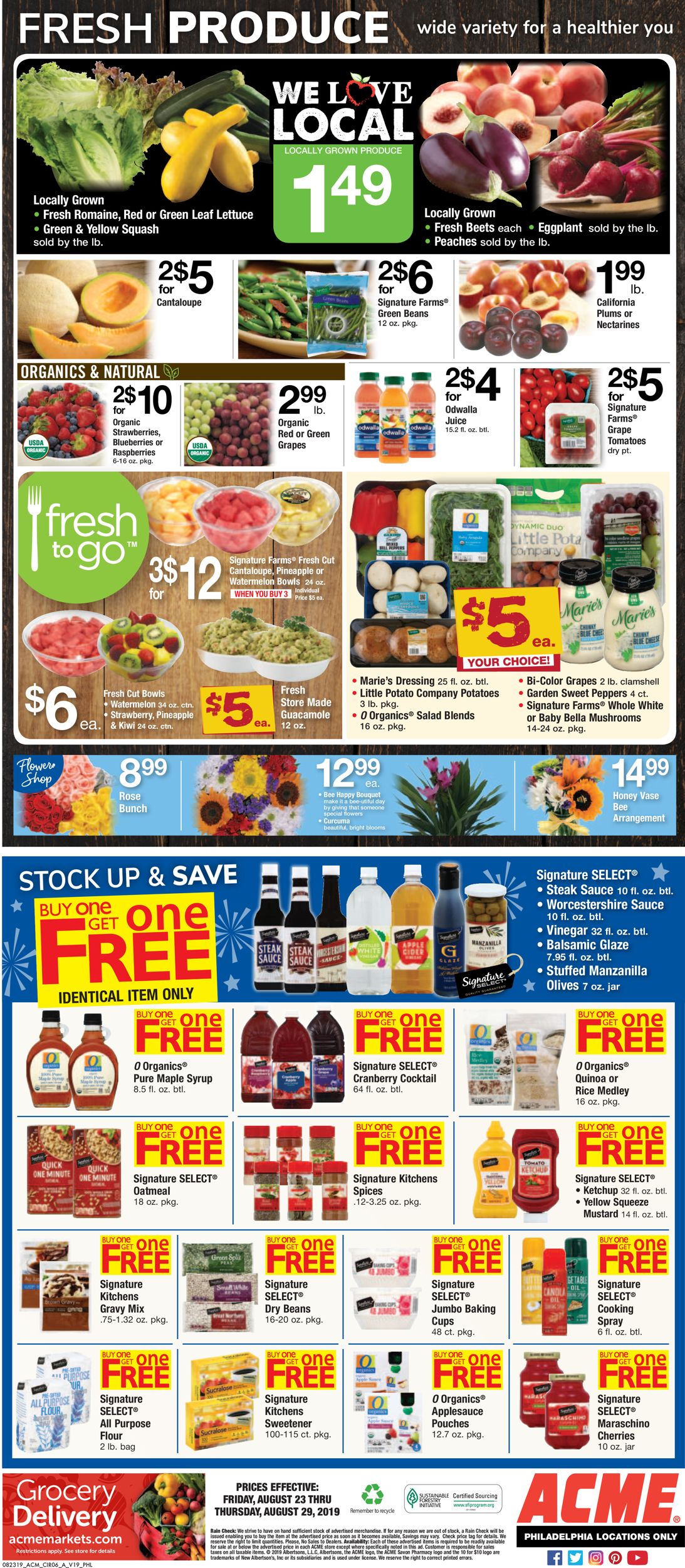 Catalogue Acme from 08/23/2019