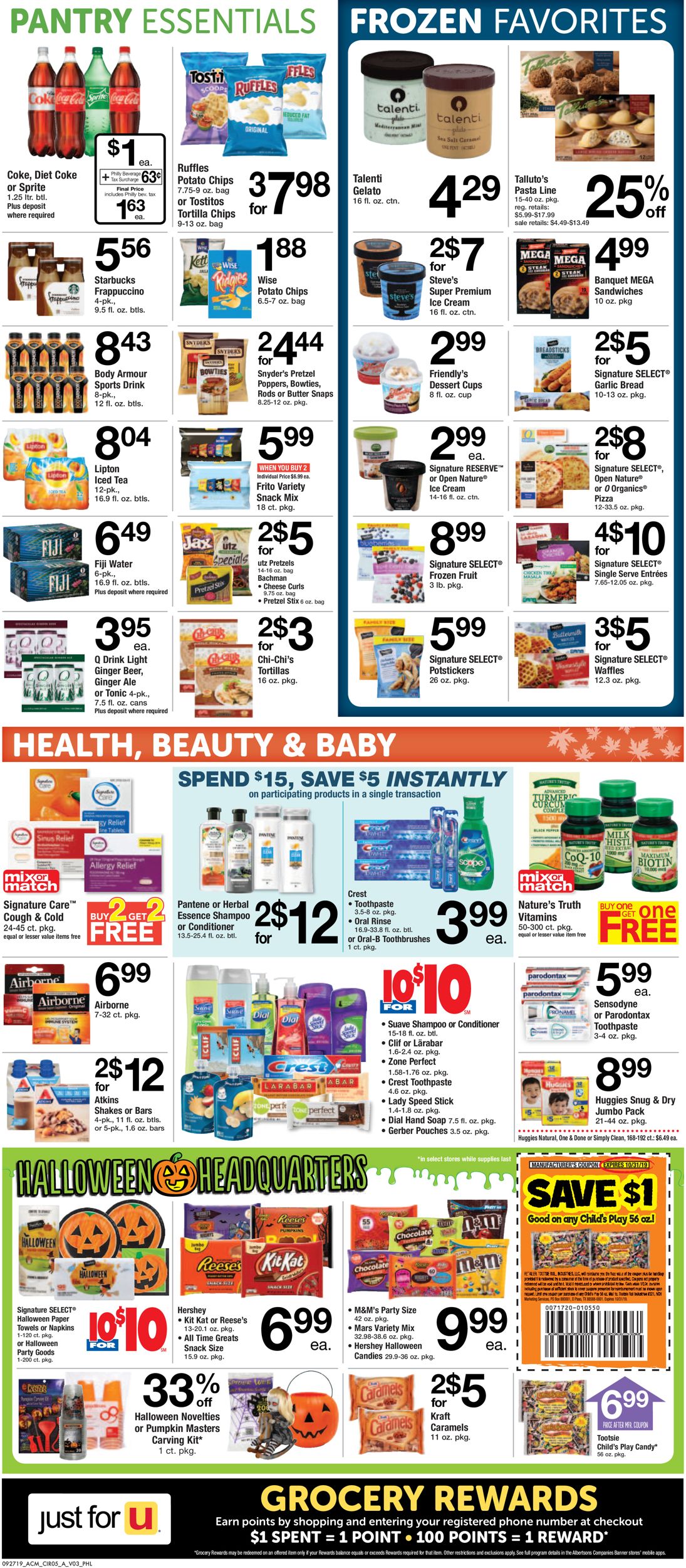 Catalogue Acme from 09/27/2019