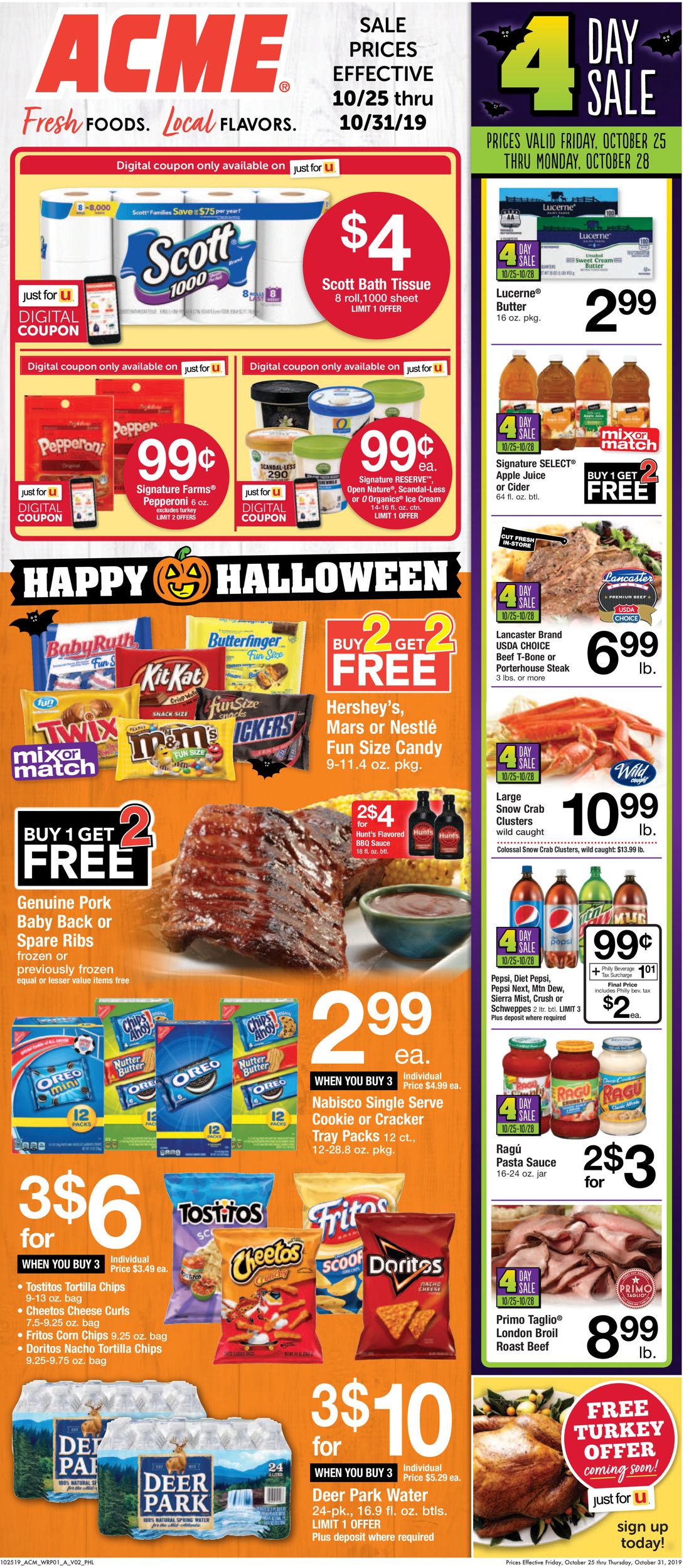Catalogue Acme from 10/25/2019