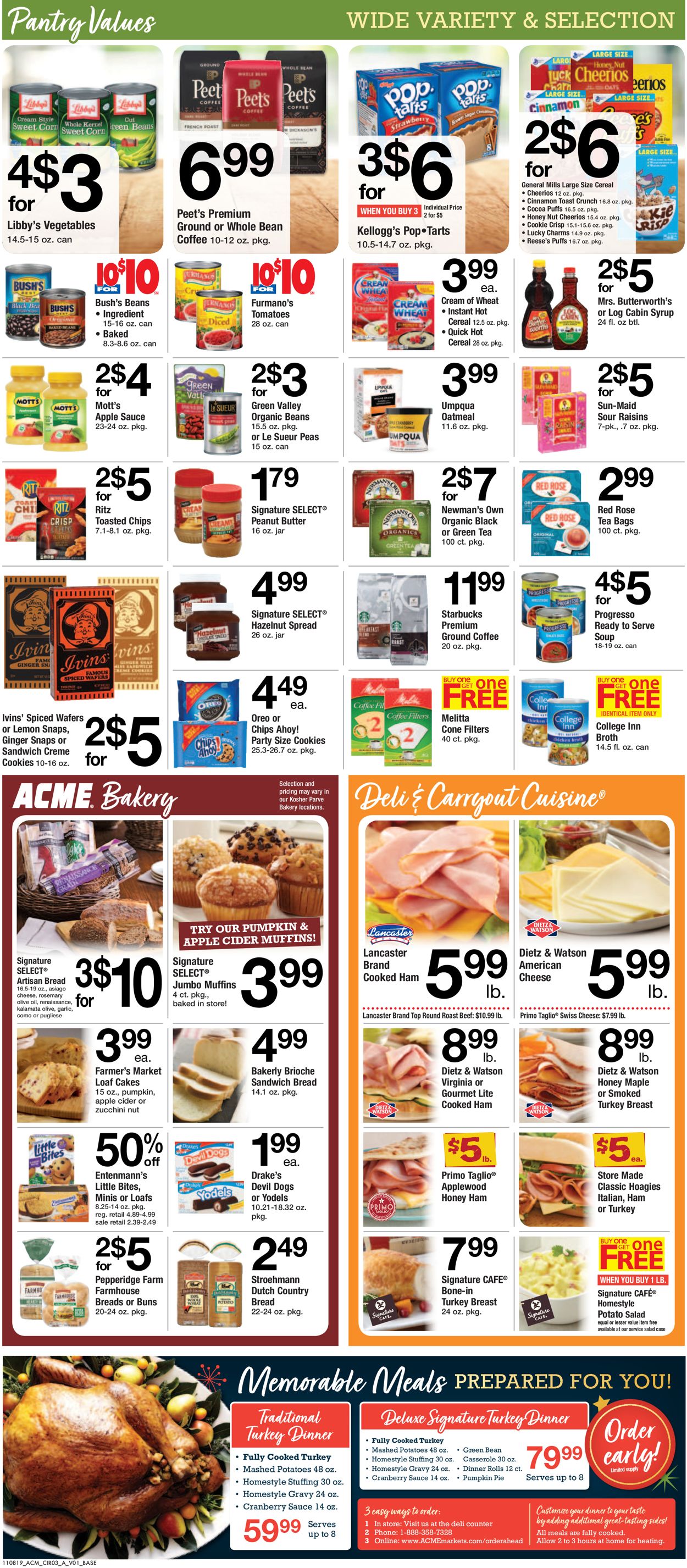 Catalogue Acme from 11/08/2019