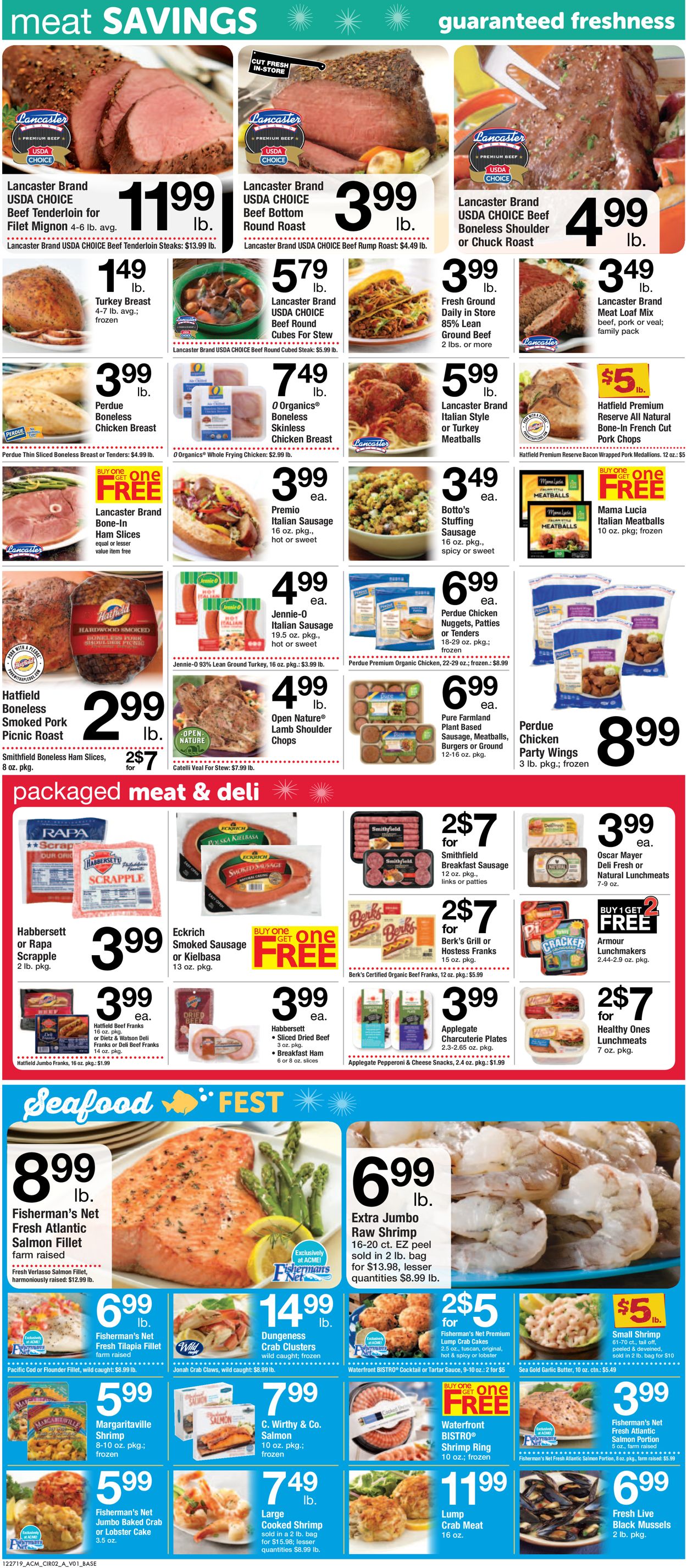 Catalogue Acme - New Year's Ad 2019/2020 from 12/27/2019