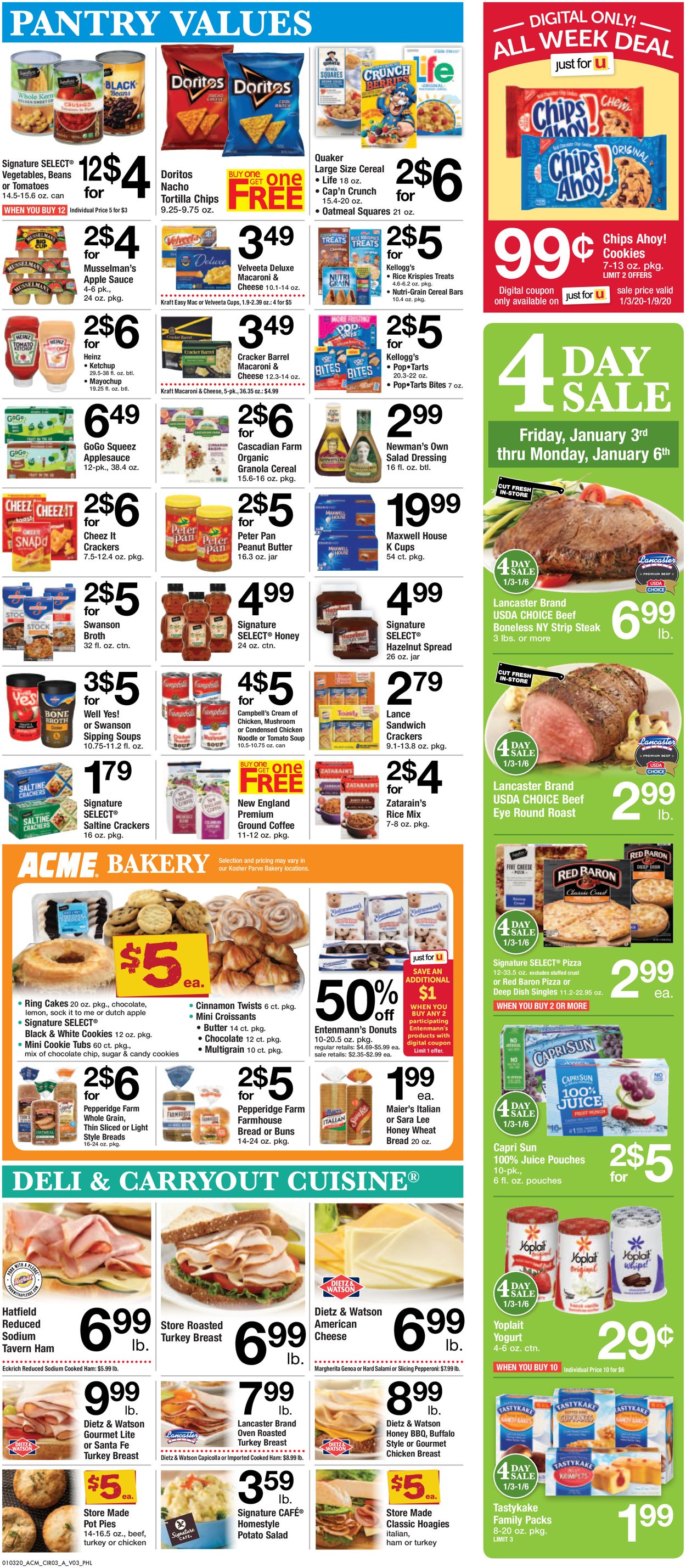 Catalogue Acme from 01/03/2020