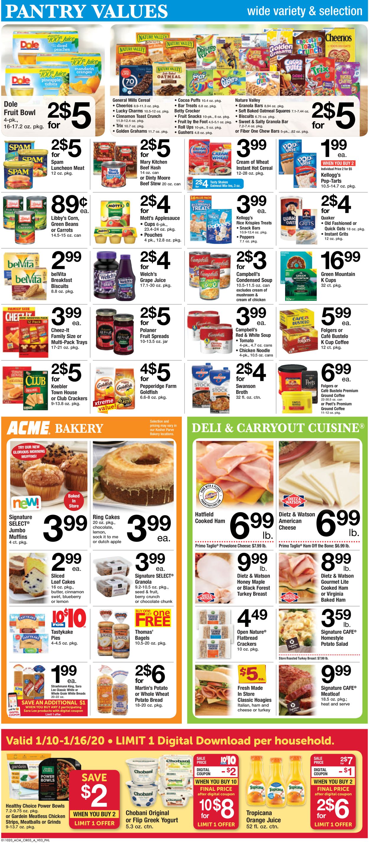 Catalogue Acme from 01/10/2020