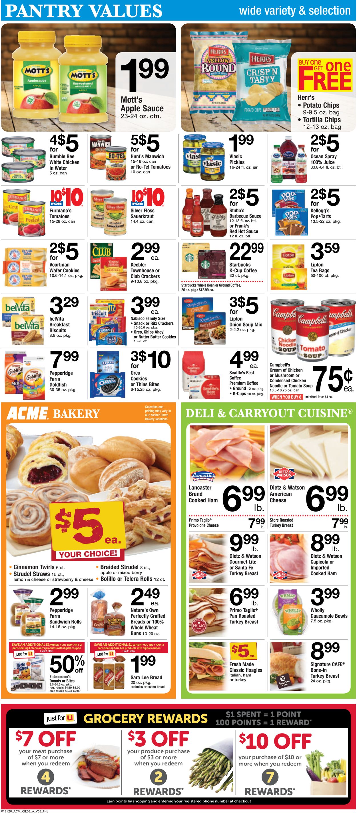 Catalogue Acme from 01/24/2020