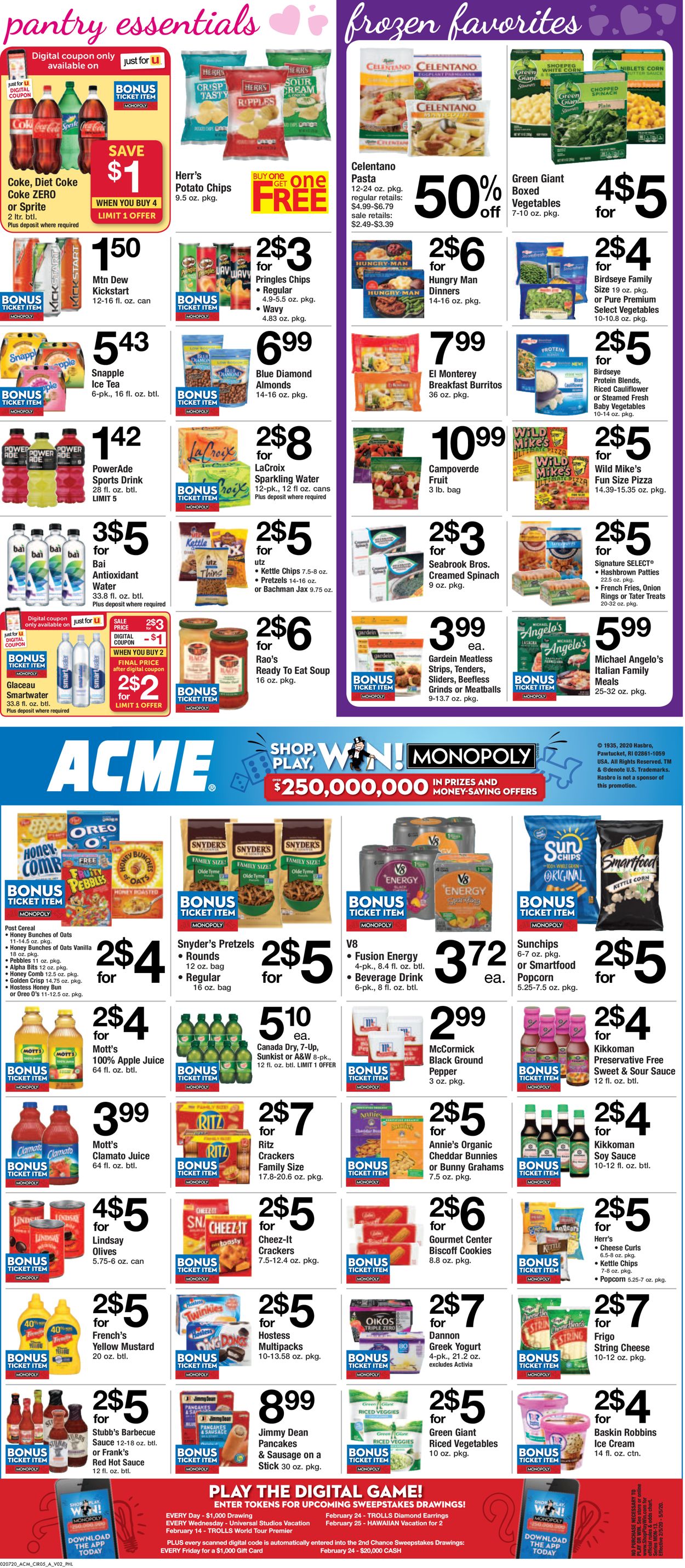 Catalogue Acme from 02/07/2020
