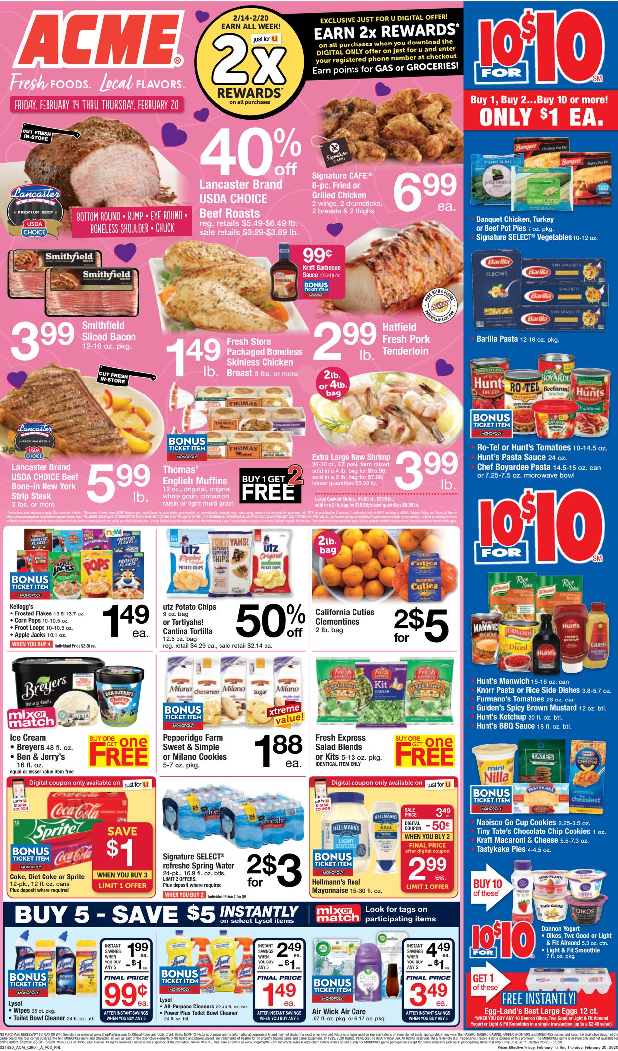 Catalogue Acme from 02/14/2020