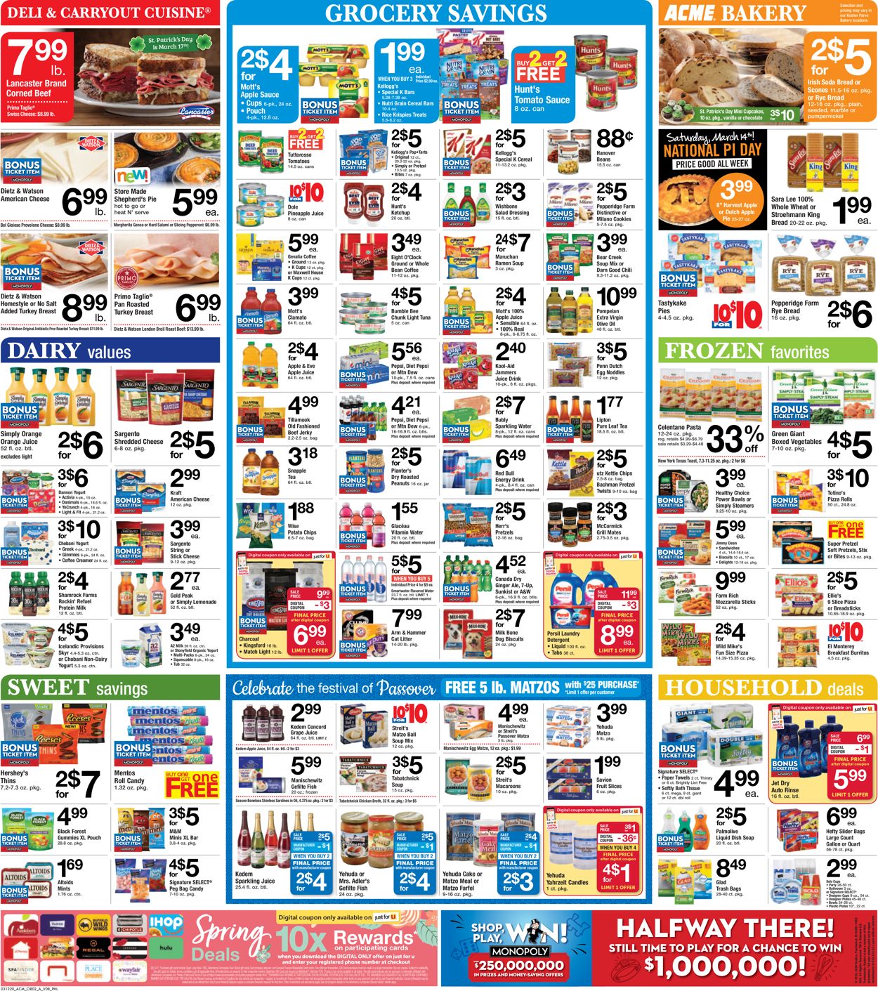 Catalogue Acme from 03/13/2020