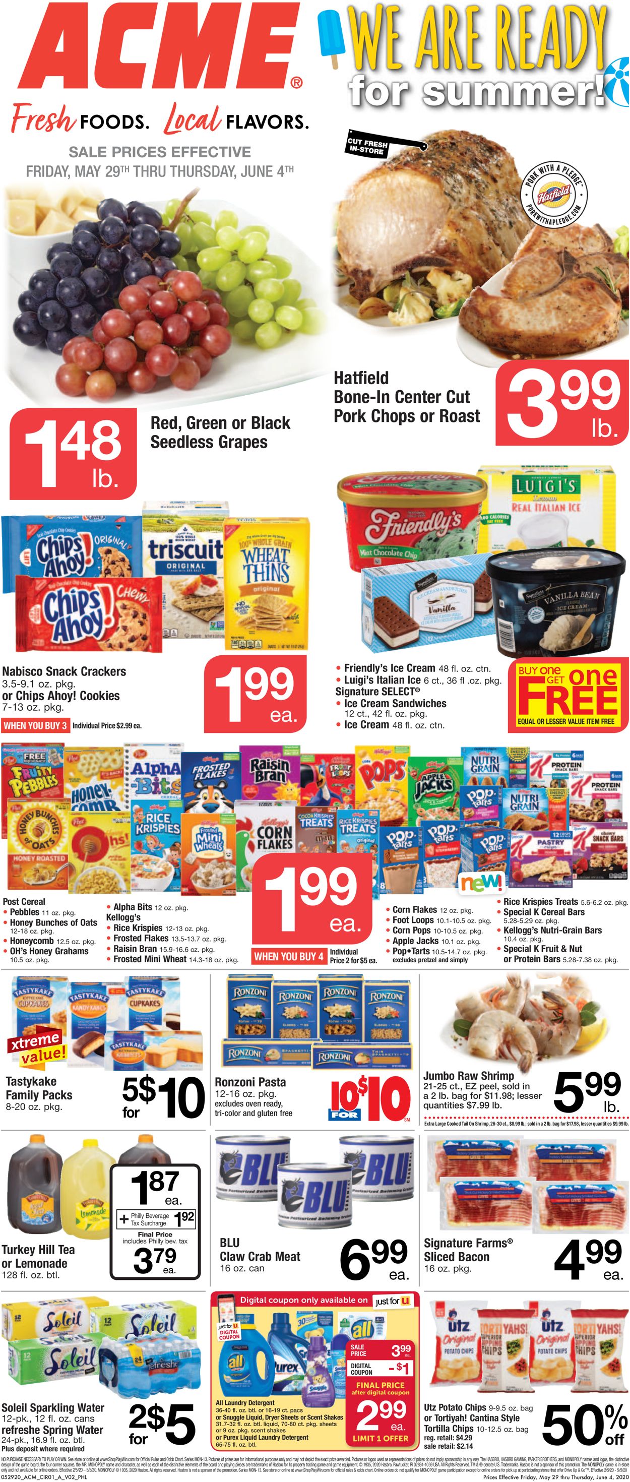 Catalogue Acme from 05/29/2020