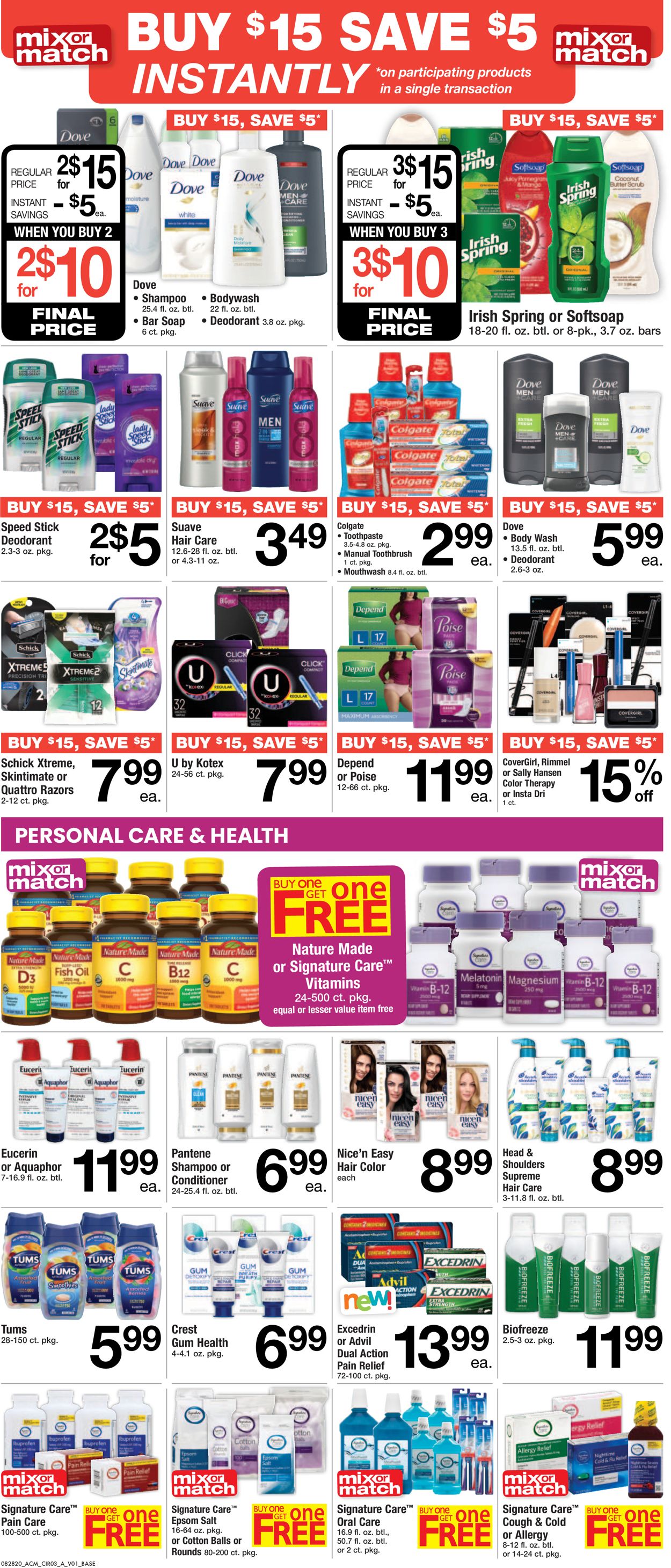 Catalogue Acme from 08/28/2020