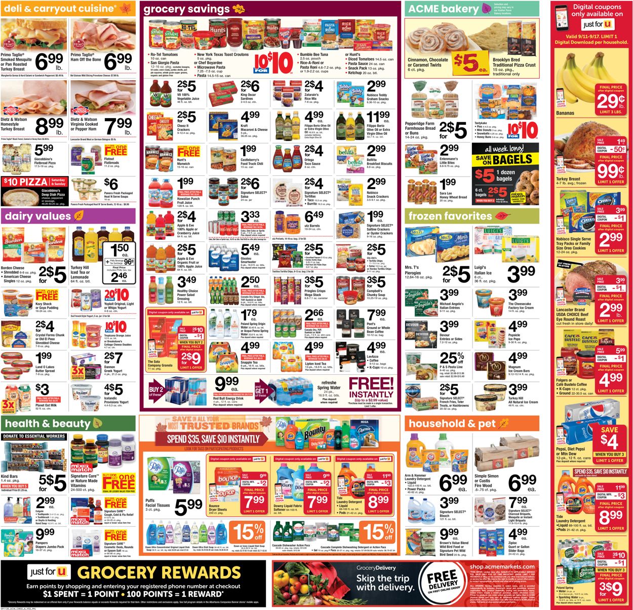 Catalogue Acme from 09/11/2020