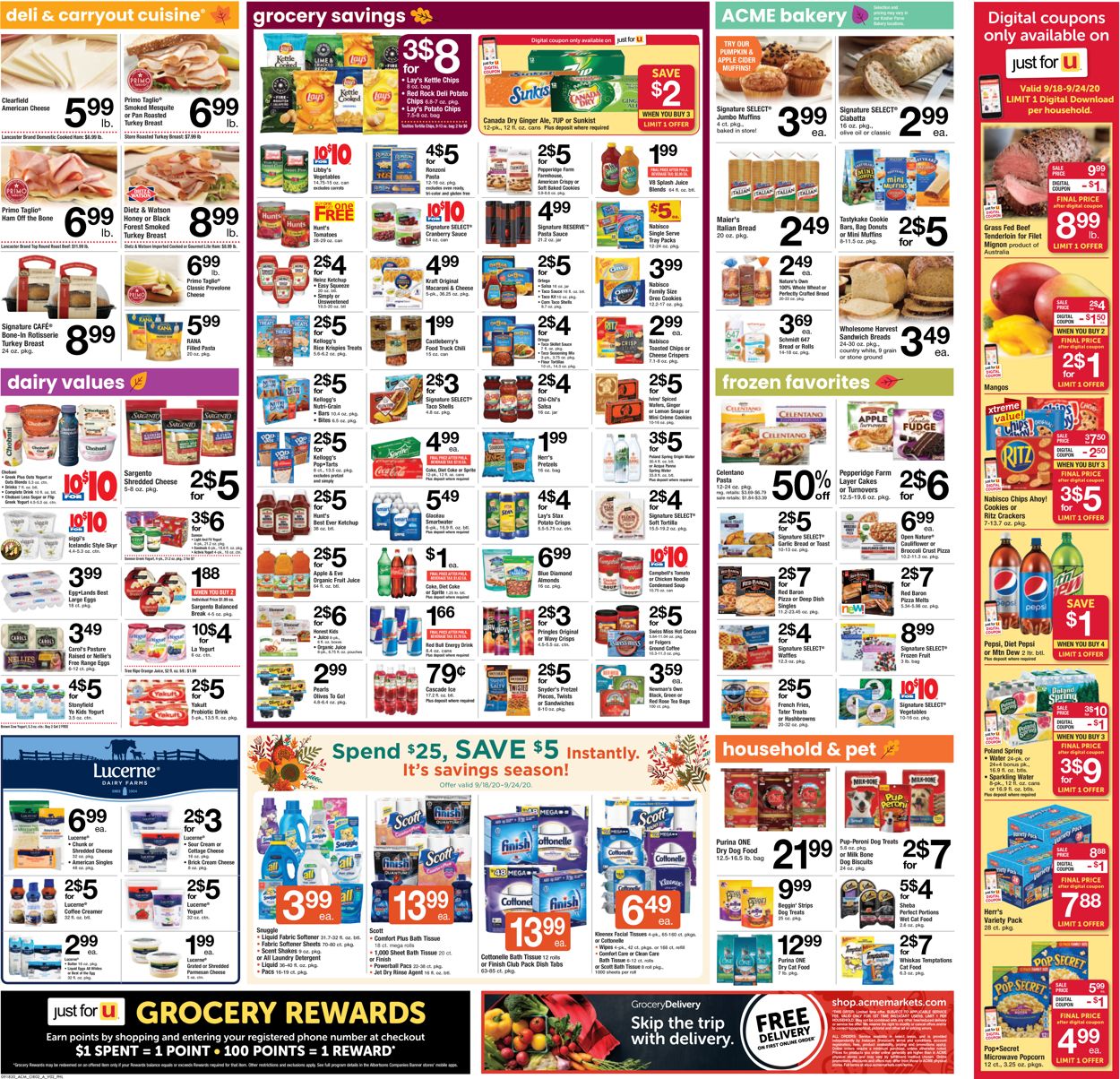 Catalogue Acme from 09/18/2020