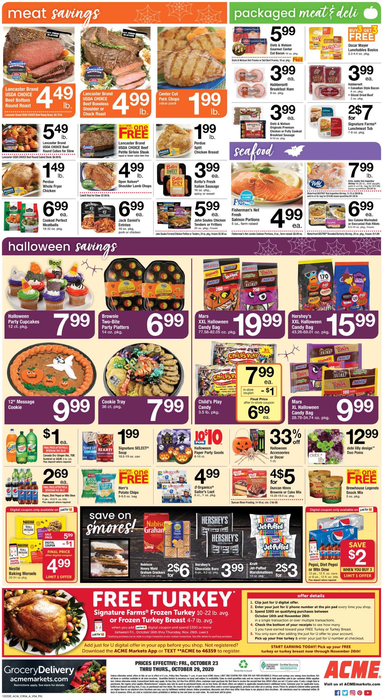 Catalogue Acme from 10/23/2020