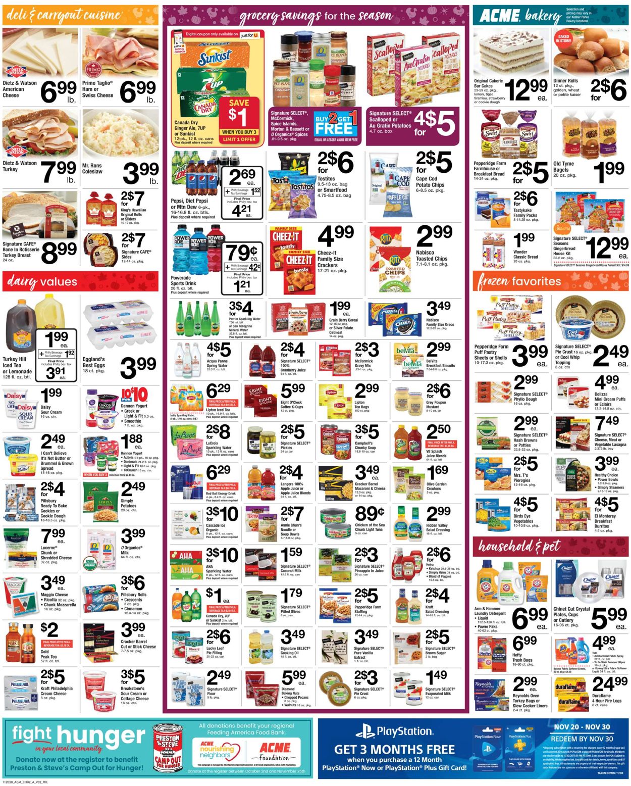 Catalogue Acme Thanksgiving ad 2020 from 11/20/2020