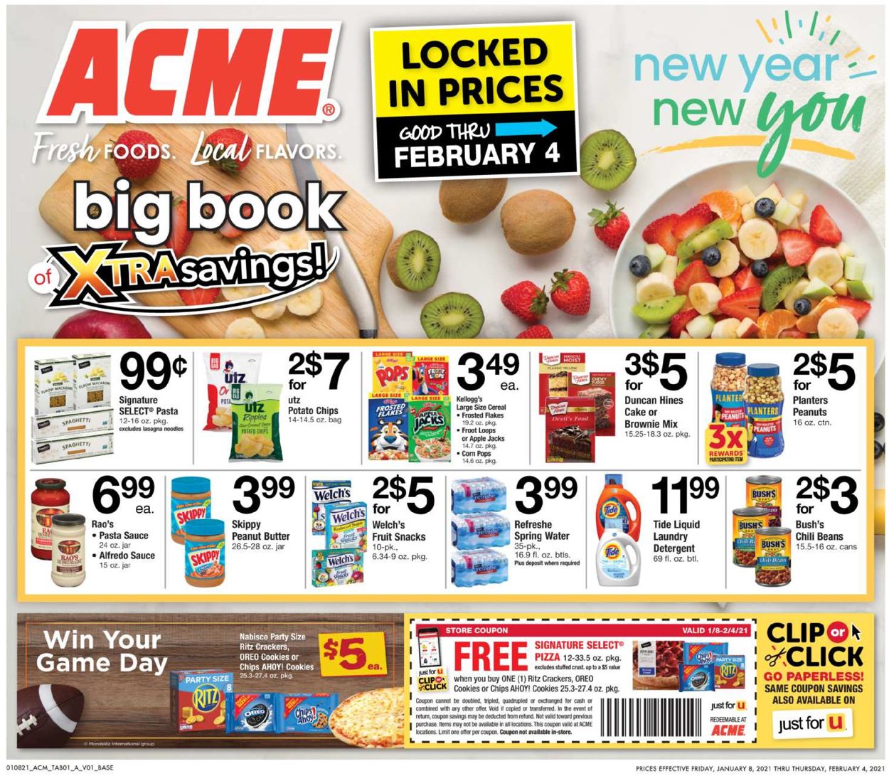 Catalogue Acme Specials and Seasonal Favorites 2021 from 01/08/2021