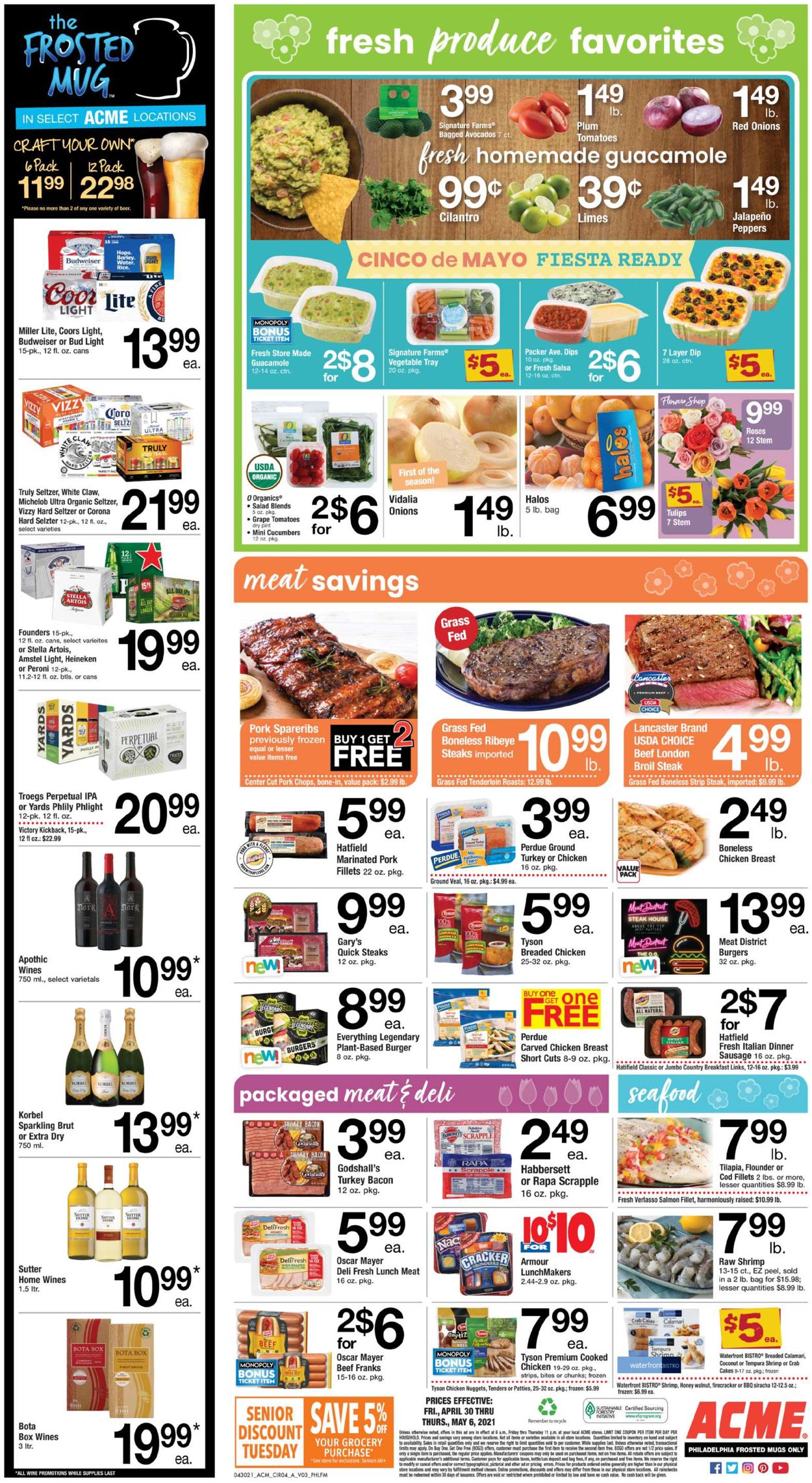 Catalogue Acme from 04/30/2021
