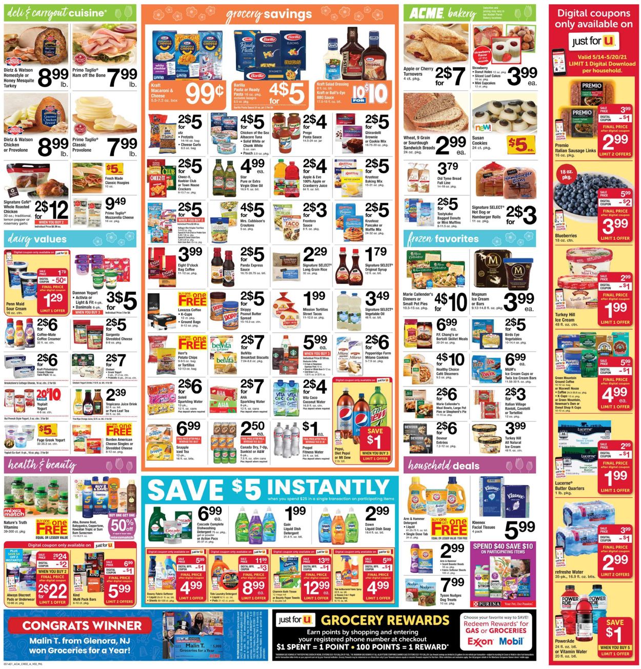 Catalogue Acme from 05/14/2021