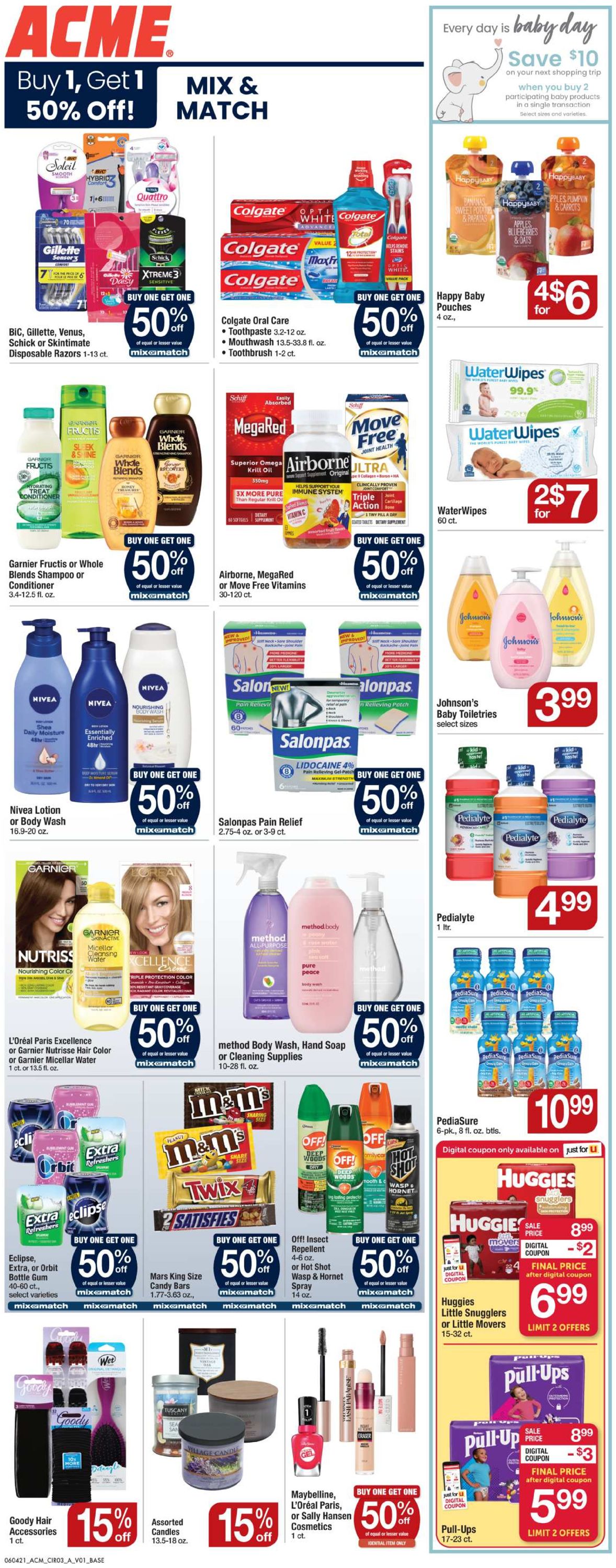 Catalogue Acme from 06/04/2021