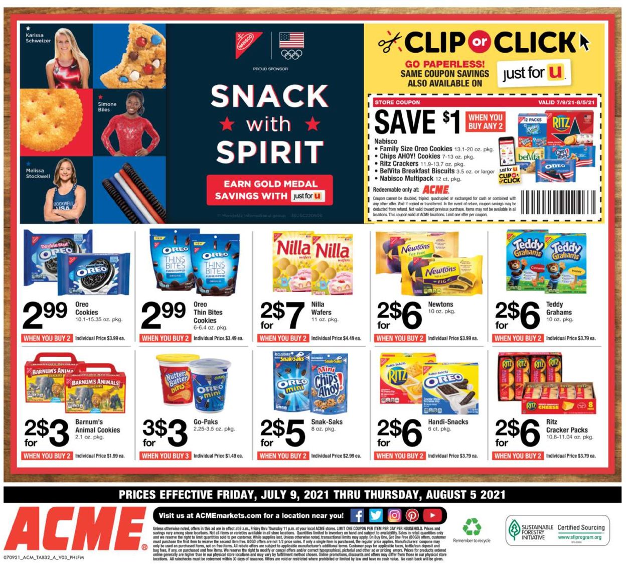 Catalogue Acme from 07/09/2021