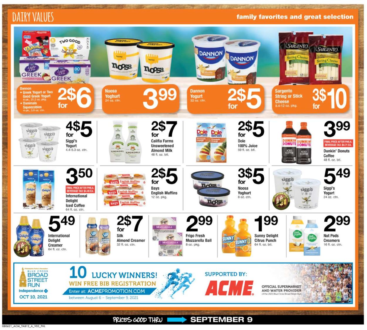 Catalogue Acme from 08/06/2021