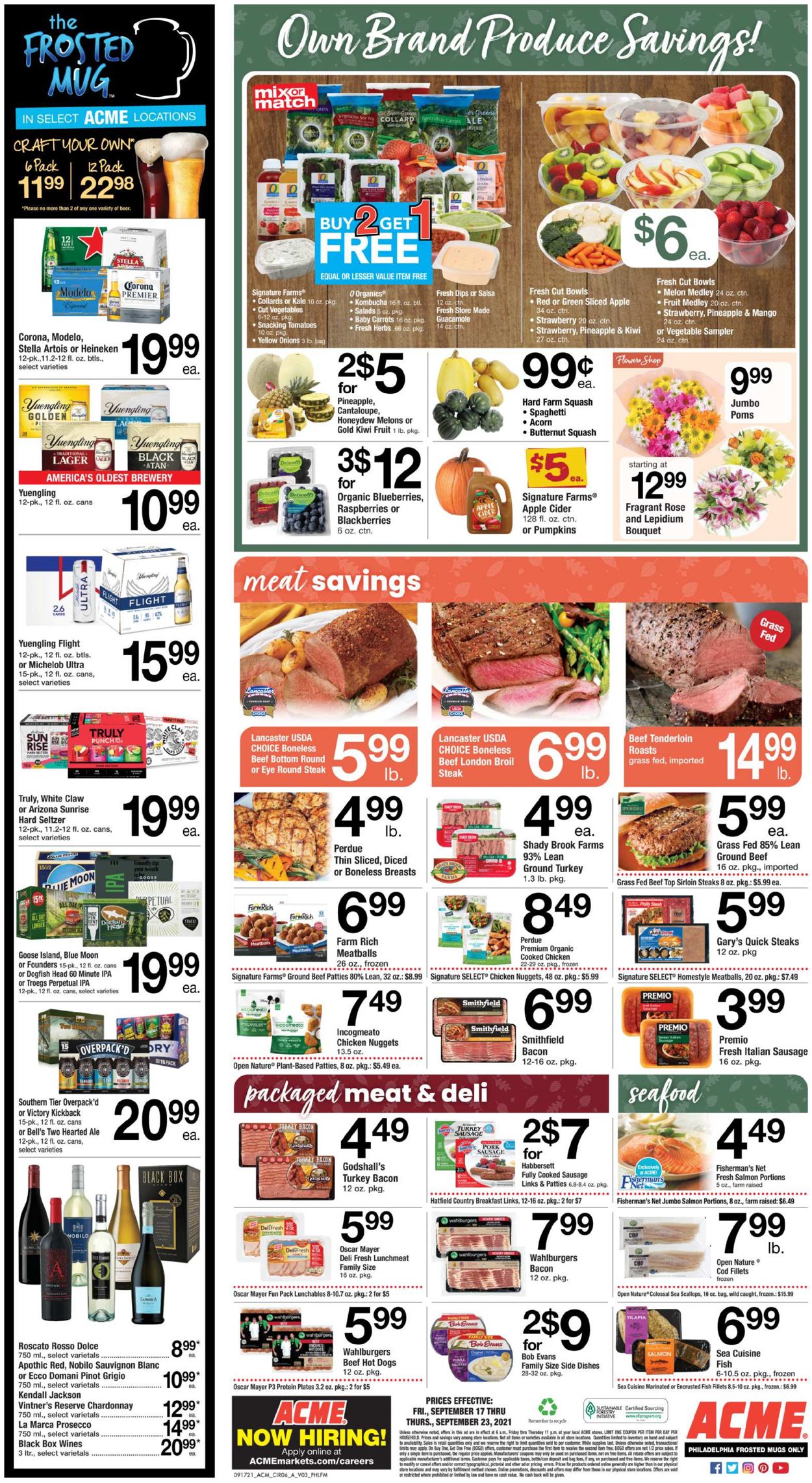 Catalogue Acme from 09/17/2021