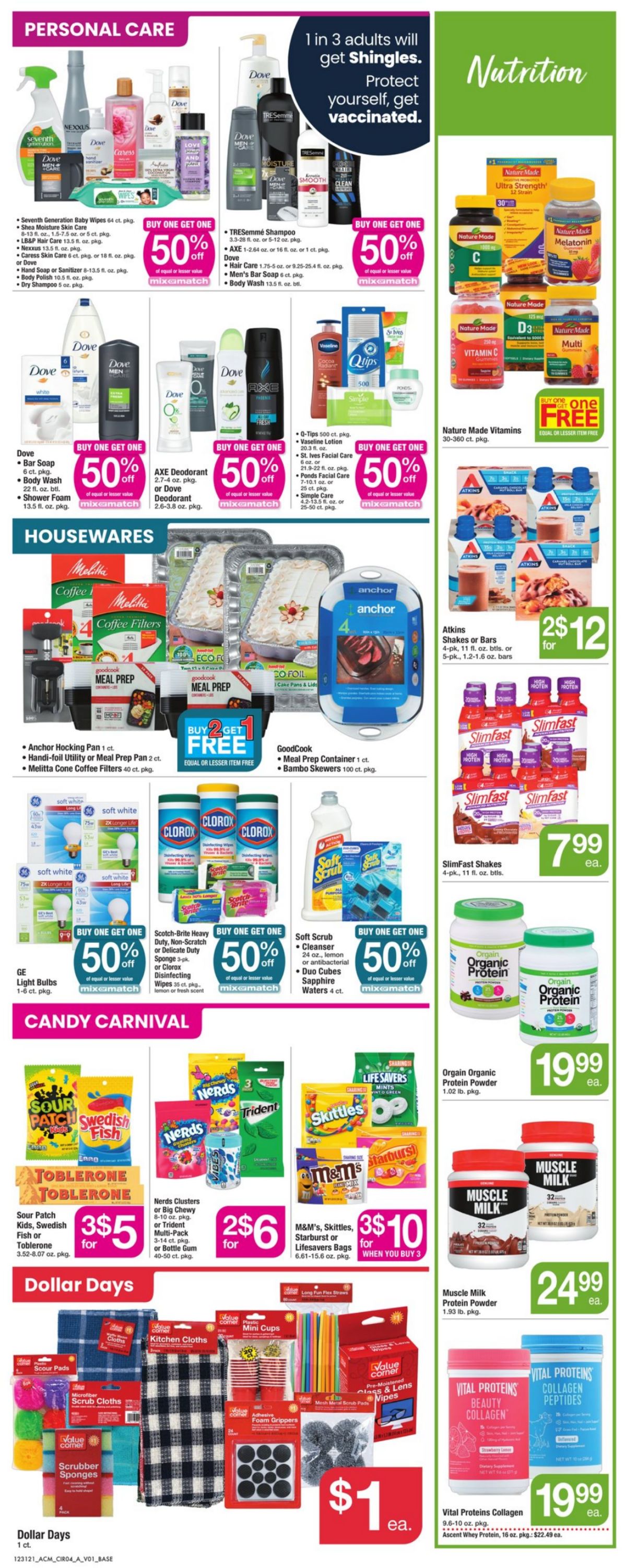 Catalogue Acme from 12/31/2021