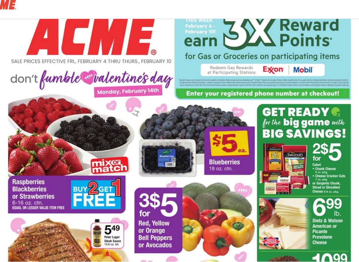 Catalogue Acme from 02/04/2022
